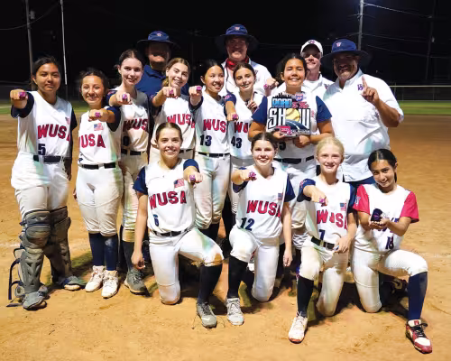 12U West University Softball Association Wave