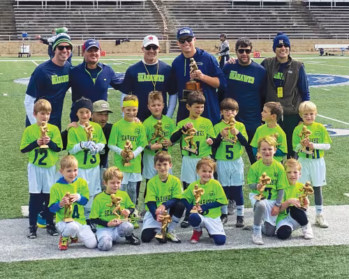 Spring Branch-Memorial Sports Association Freshman Flag Football Seahawks