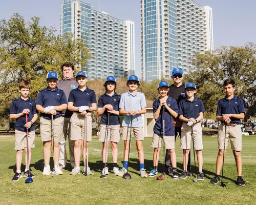 Presbyterian School Panther golf team