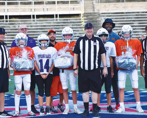 Heartfelt appreciation for the football officials