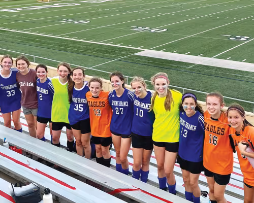Claire Dixon, Reagan Siblik, Caroline McRae, Brooke Kearns, Brooke Siblik, Sydney Valentine, Ellie Tellepsen, Sara Monk, Draden Moss, Ellie Listengart, Caroline Bonner, Morgan Long