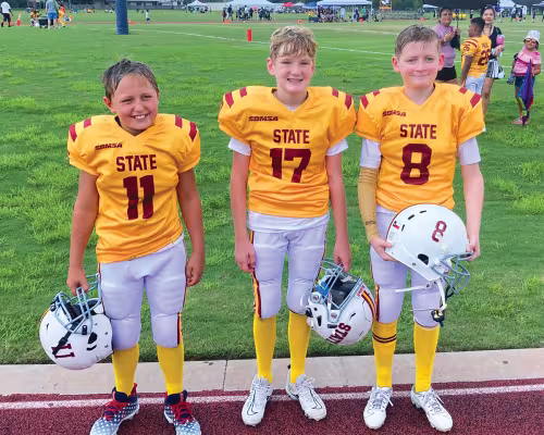 Jackson Dieringer, Wyatt Robertson, Reid Hicks