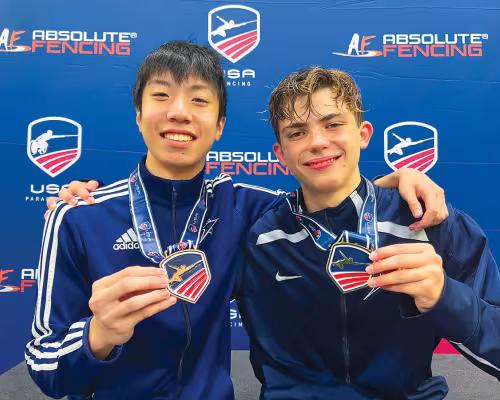 Alexander Liu and Samuel Imrek