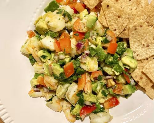 Shrimp and Avocado Salsa