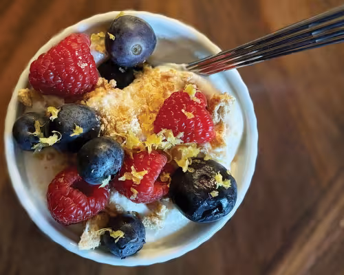 high-protein dessert