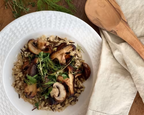 Steakhouse Mushrooms