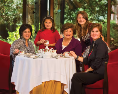 Dana Harris, Sophia Harris, Dee Avioli, Amanda Taylor and Gina Taylor