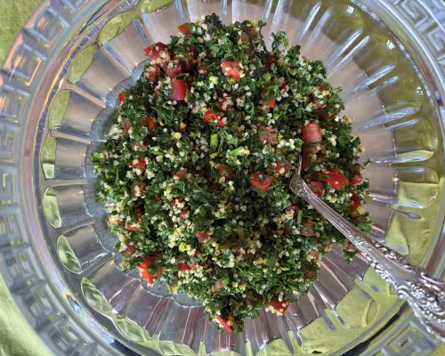 A bracing tabouli