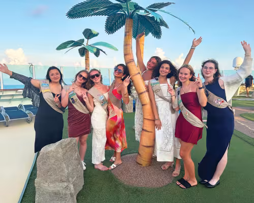 Aria Jin, Alexa Camp, Sloane Smith, Jenna Mirza, Anneliese DeGrange, Isabelle DeGrange, Skylar Campbell, and Eden Harris