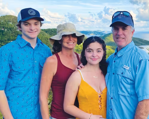 Becky Luman, John Luman, Ariana Luman, Zane Luman