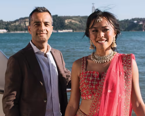 Diana Dang and Rahul Bijlani