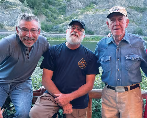 Joe Castellano, Greg Greenway, Sam Akers, and Paul Magaziner