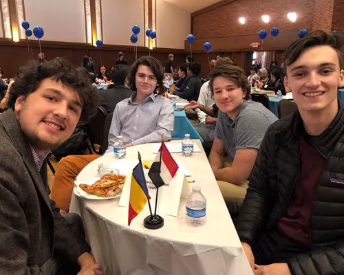 Nathaniel Samuels, Liam O'Gorman, Elliot Conley, Charlie McGill