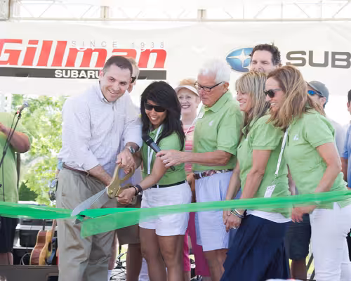 Ribbon cutting
