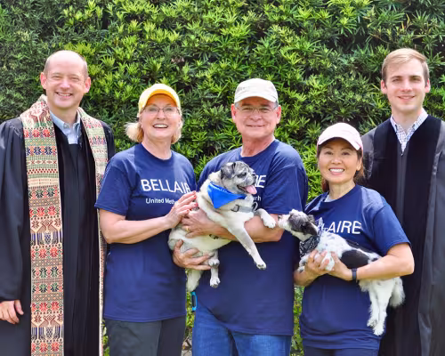 Pastor Seann Duffin, Patti Osburn, Steve Smith, Phebe Chen, Pastor Trey Burns