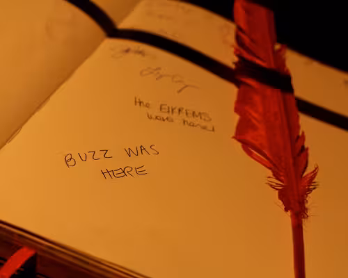 Buzz interns made their mark in the Magna Carta Exhibit.