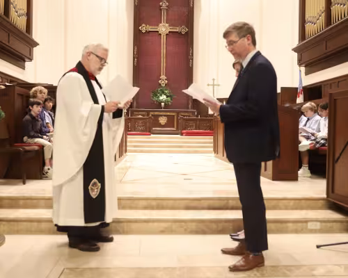 Faculty and students