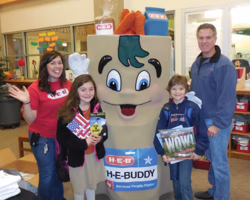 Meagan Galbraith, Ariana Luman, Zane Luman, John Luman