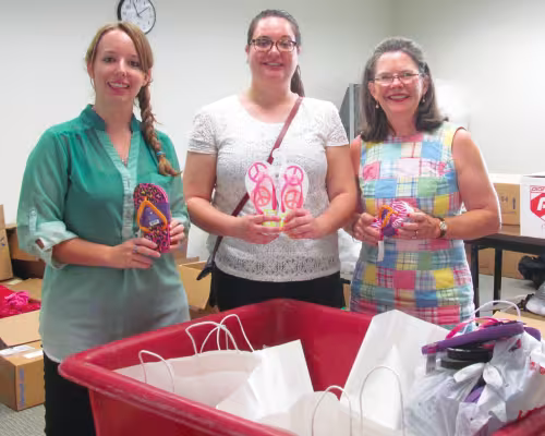 Cassi Tullier, Katie Adams, Gwen Koch