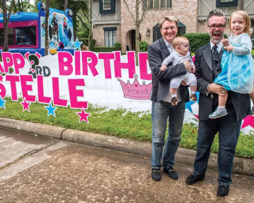 Michael Burrus-Pearce, Matthew Burrus-Pearce, Estelle Burrus-Pearce, Winston Burrus-Pearce