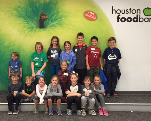 Memorial Drive Elementary students