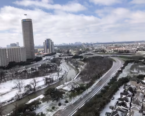 Snowy Skyline