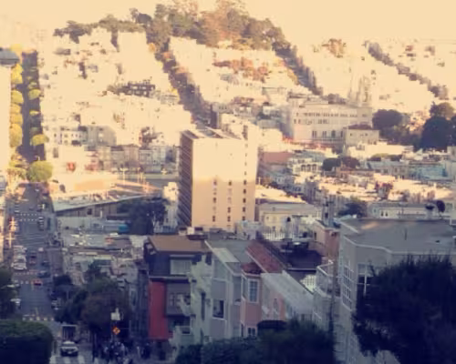 Oren Nissan, freshman at Robert M. Beren Academy, enjoyed a view of San Francisco on her family trip to California.