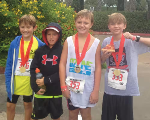 Zac Bassett, Sebastian Keener, Archie Martin, Trey Engvall