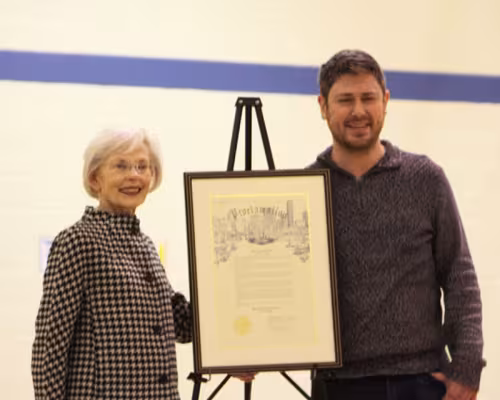 Carole Wills and Al Farb