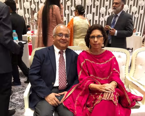 Atul and Poonam Salhotra