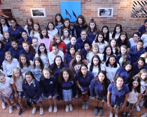 Duchesne Academy choir