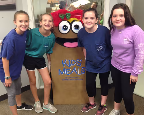 Morgan Brenner, Kate Pounds, Sammie Lord, and Libby Lord