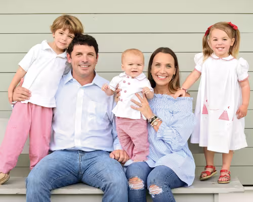 Charlie, Chris, Wyatt, Wesley and Lucy ​Gibson