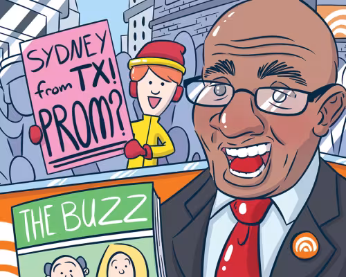 Ethan Samuels’ Today show poster