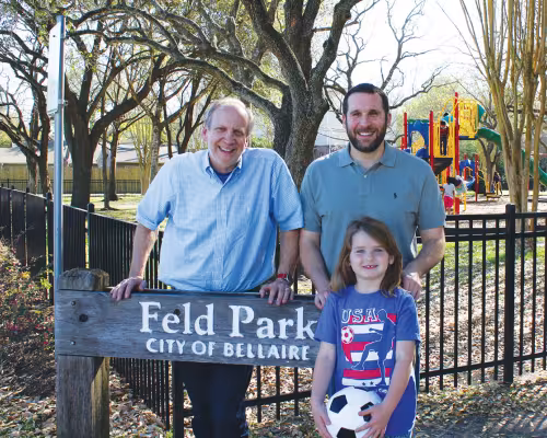 Garey Marks, Andrew Marks, Olivia Marks