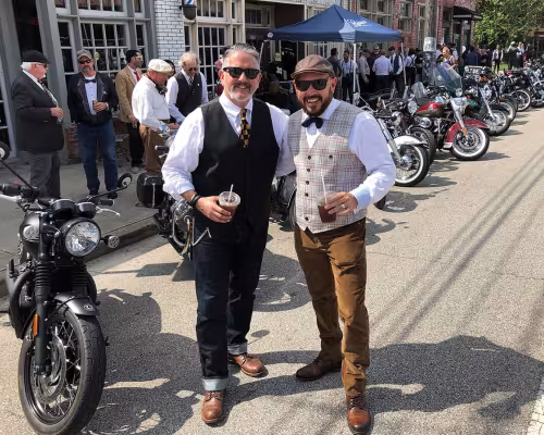 Dr. Joel Vela and Cesar Alvarez