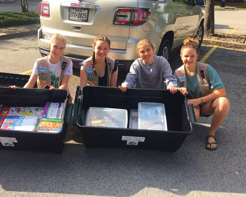 Abby Vollrath, Macy Fortenberry, Molly Vestal, Morgan Draper