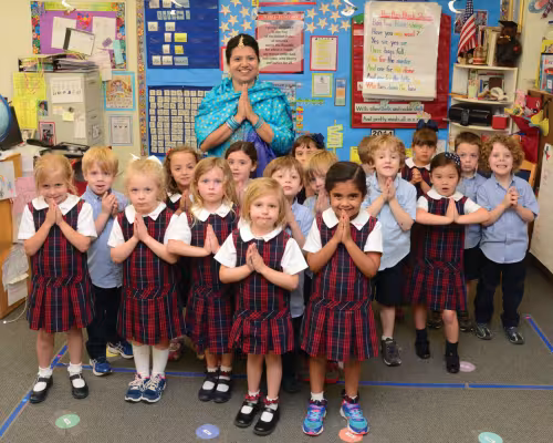 St. Mark’s Episcopal School Pre-K class