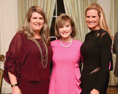 Donna Kurka, Donna Chapman and Emily Van Houtan