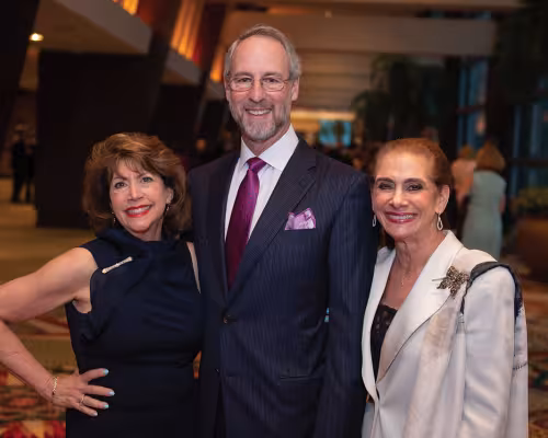 Nancy Freed and Dr. Milton and Gail Klein