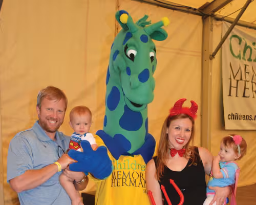 John Munz, John Luke Munz, Christi Blakkolb Munz and Isabella Munz