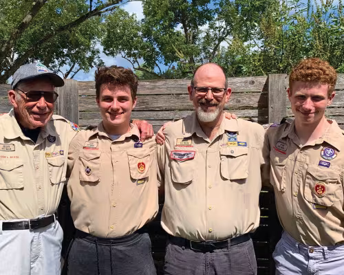 Jerry, Jack, Julian and Noah Pittman