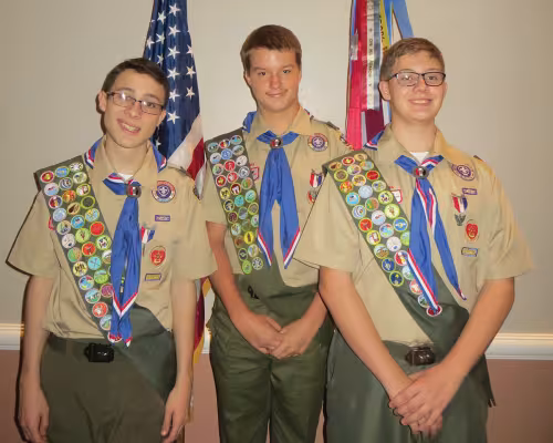 Charles Deltz, Dylan Terrell, David Deltz