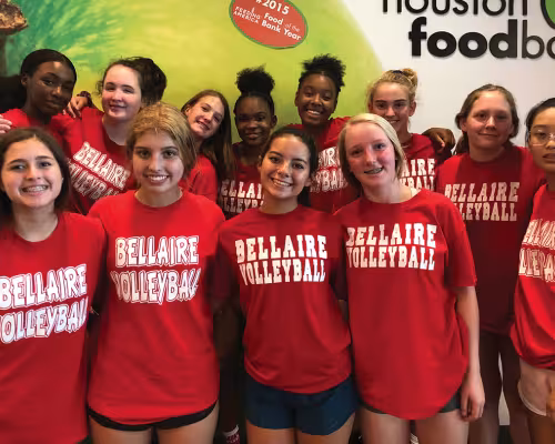 Bellaire High School freshman volleyball