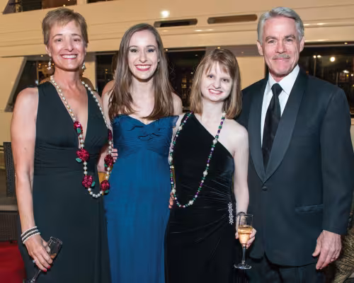 Brenda, Emily, Chelsea and Tom Koch