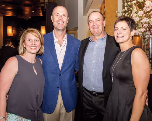 Caroline Chase, Sam Chase III, Bill O’Brien, Colleen O’Brien