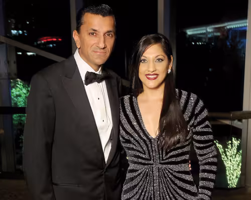 Dr. Sippi and Ajay Khurana