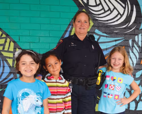 Maddie Stanton, Kamila Rueda, Carrie Goetz and Evy Christie
