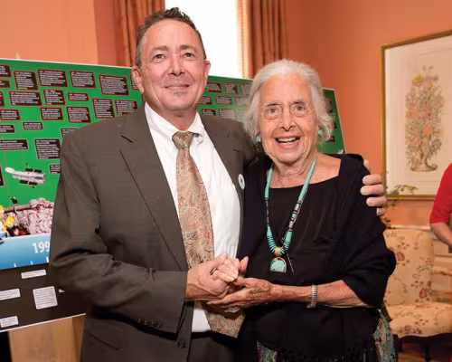 Robert Rayburn and Terry Hershey