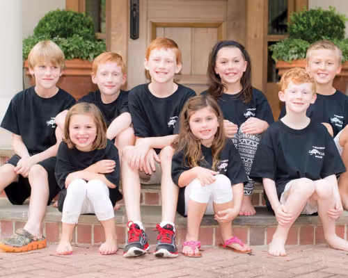 Jake Campbell, Jack Robertson, Lance Robertson, Sydney Collins, Alex Collins, Riley Collins, Ella Collins, Liam Robertson